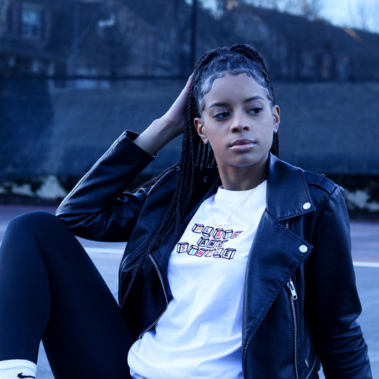 PNS Classic Block Tee: White