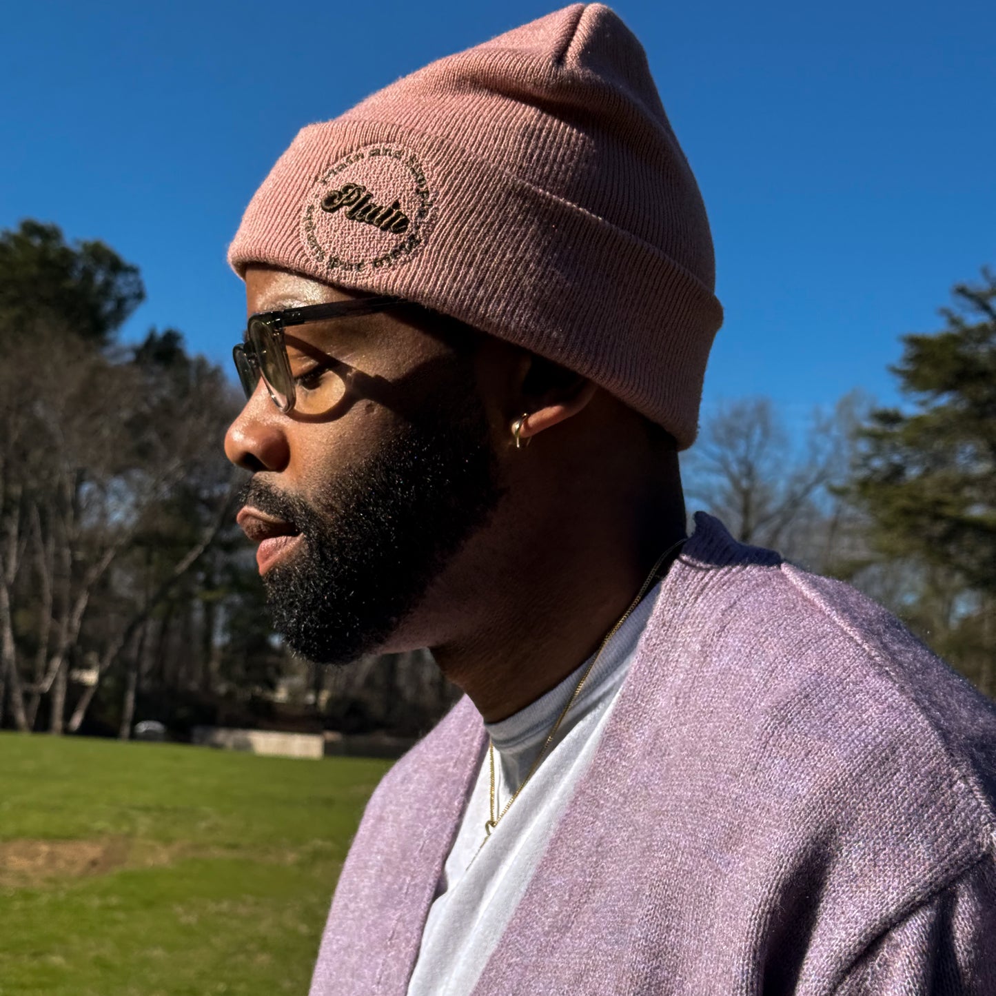 Full Circle Rose Beanie