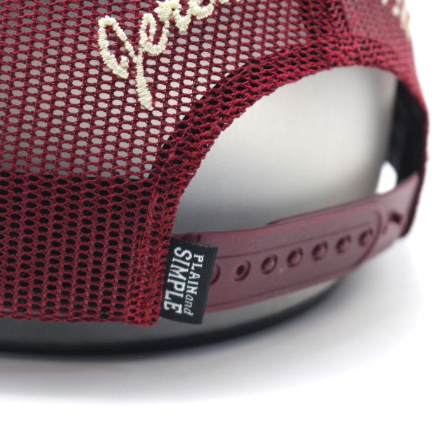 Jeremiah 29:11 Trucker: Premium Maroon