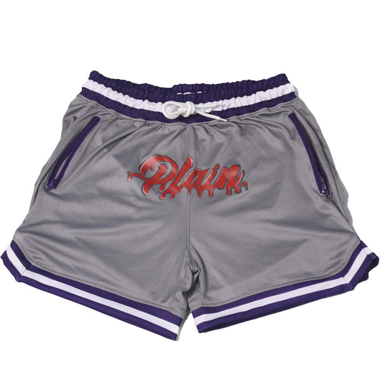 PLAIN: Athletic Tailored Mesh Track Shorts