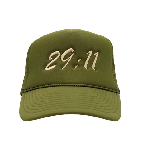 Jeremiah 29:11-Foam Trucker